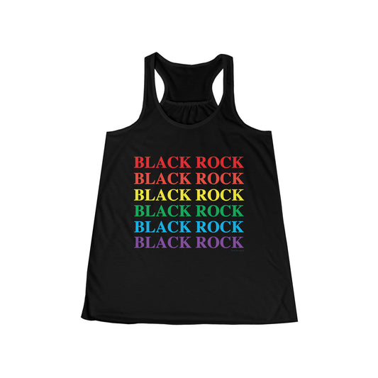 black rock pride womens tank top shirt black rock bridgeport ct 