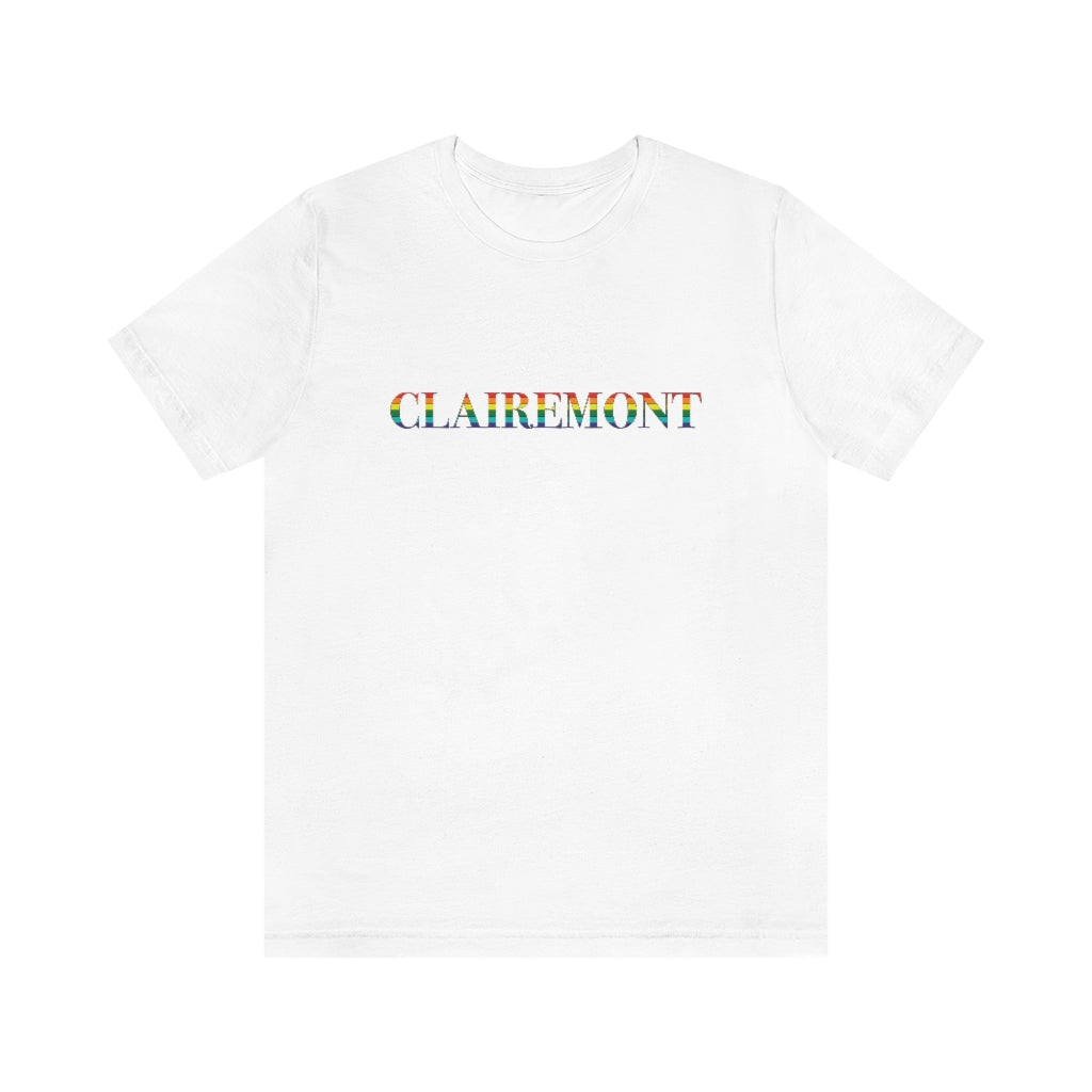 Clairemont Rainbow Unisex Jersey Short Sleeve Tee