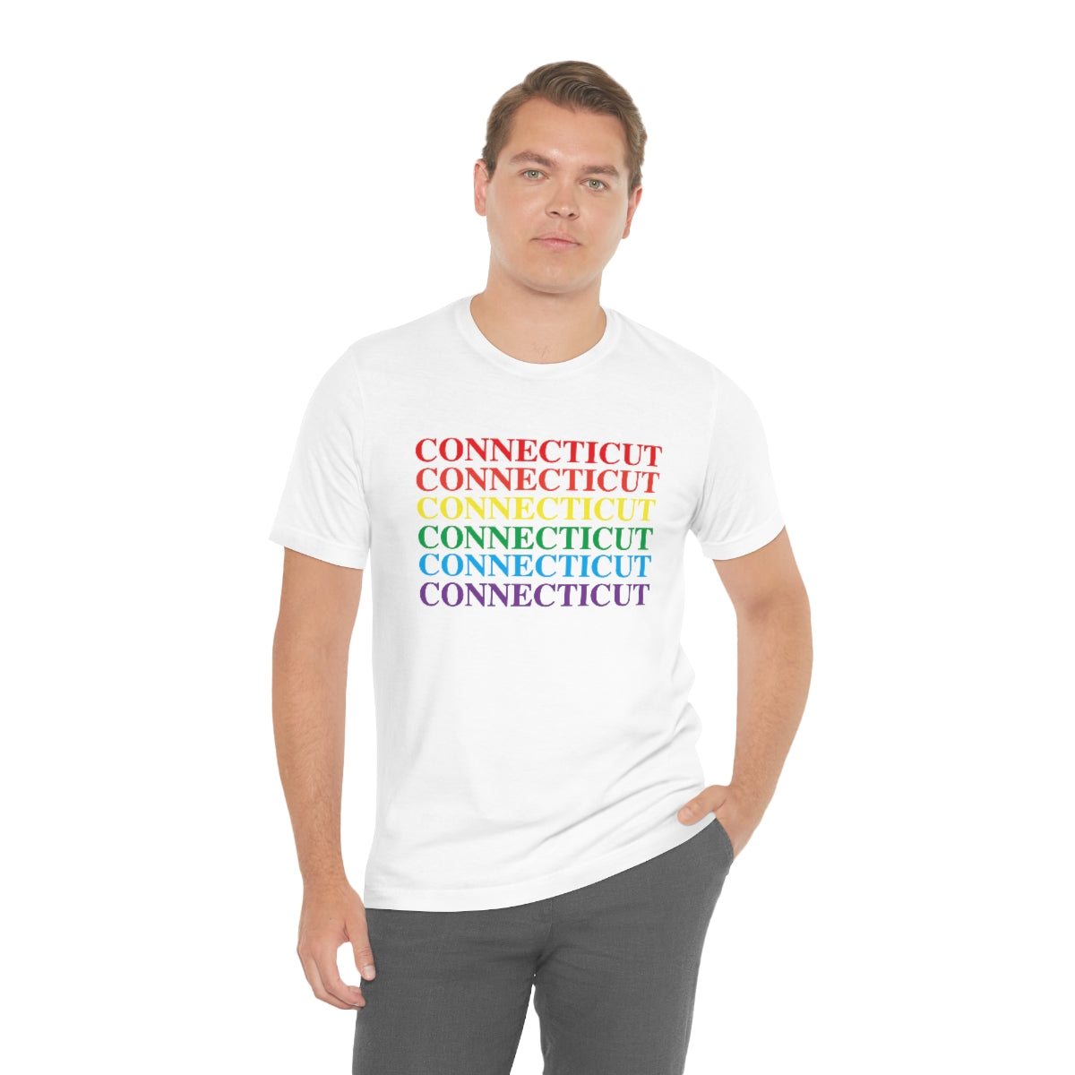 Connecticut Pride Unisex Jersey Short Sleeve Tee