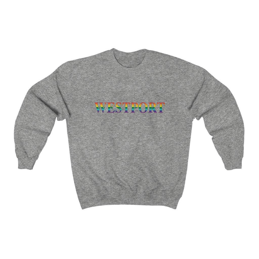 Westport Rainbow Unisex Heavy Blend™ Crewneck Sweatshirt