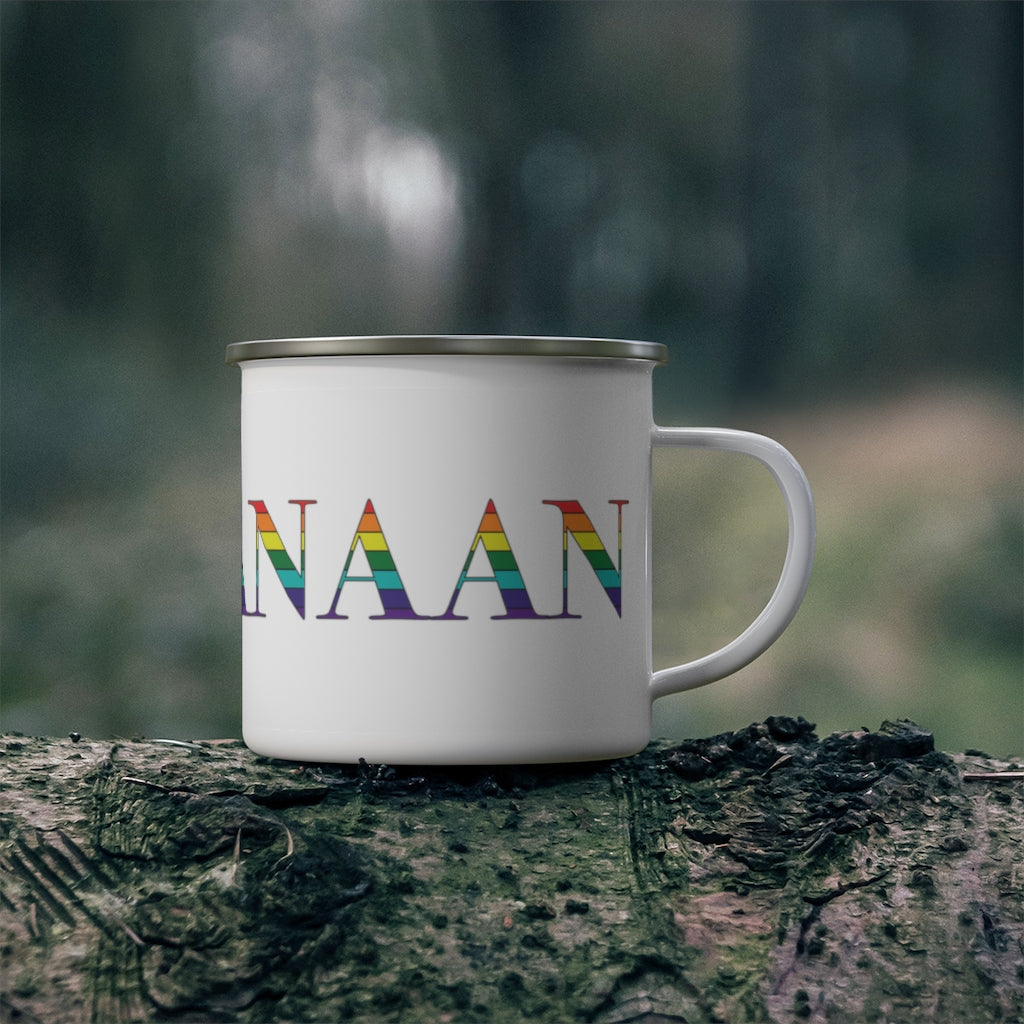 New Canaan Rainbow Enamel Camping Mug