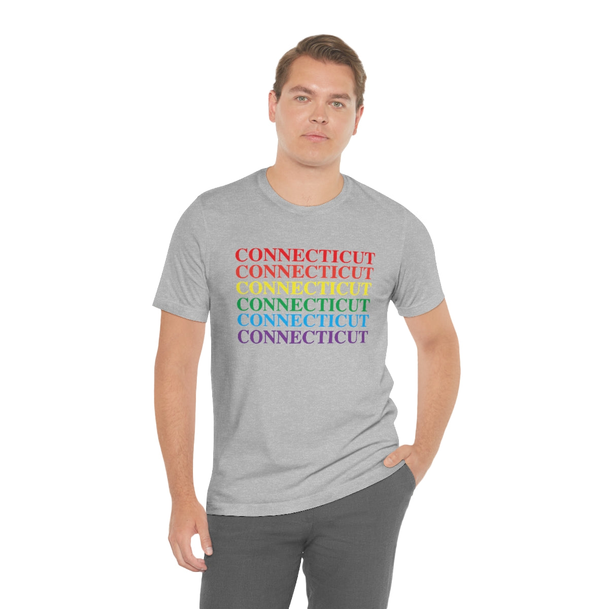 Connecticut Pride Unisex Jersey Short Sleeve Tee