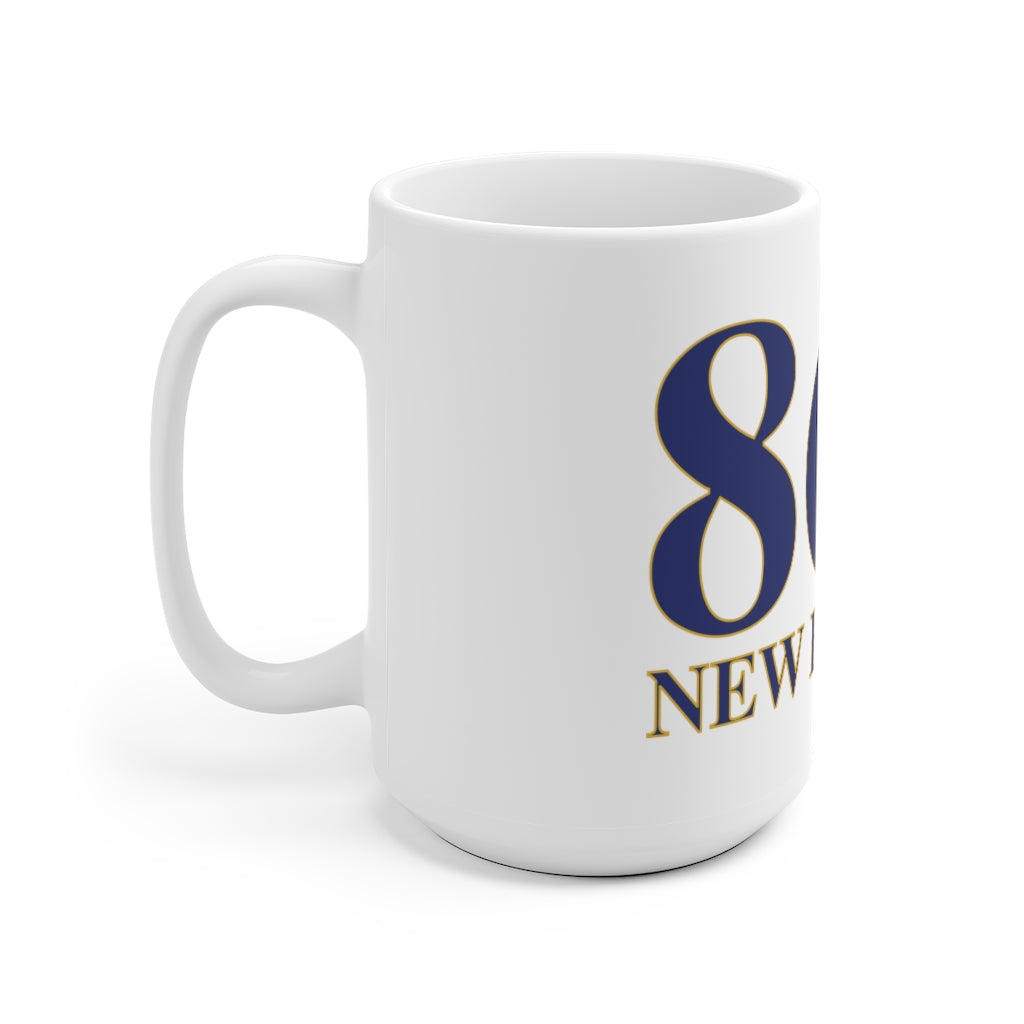 860 New Britain White Ceramic Mug