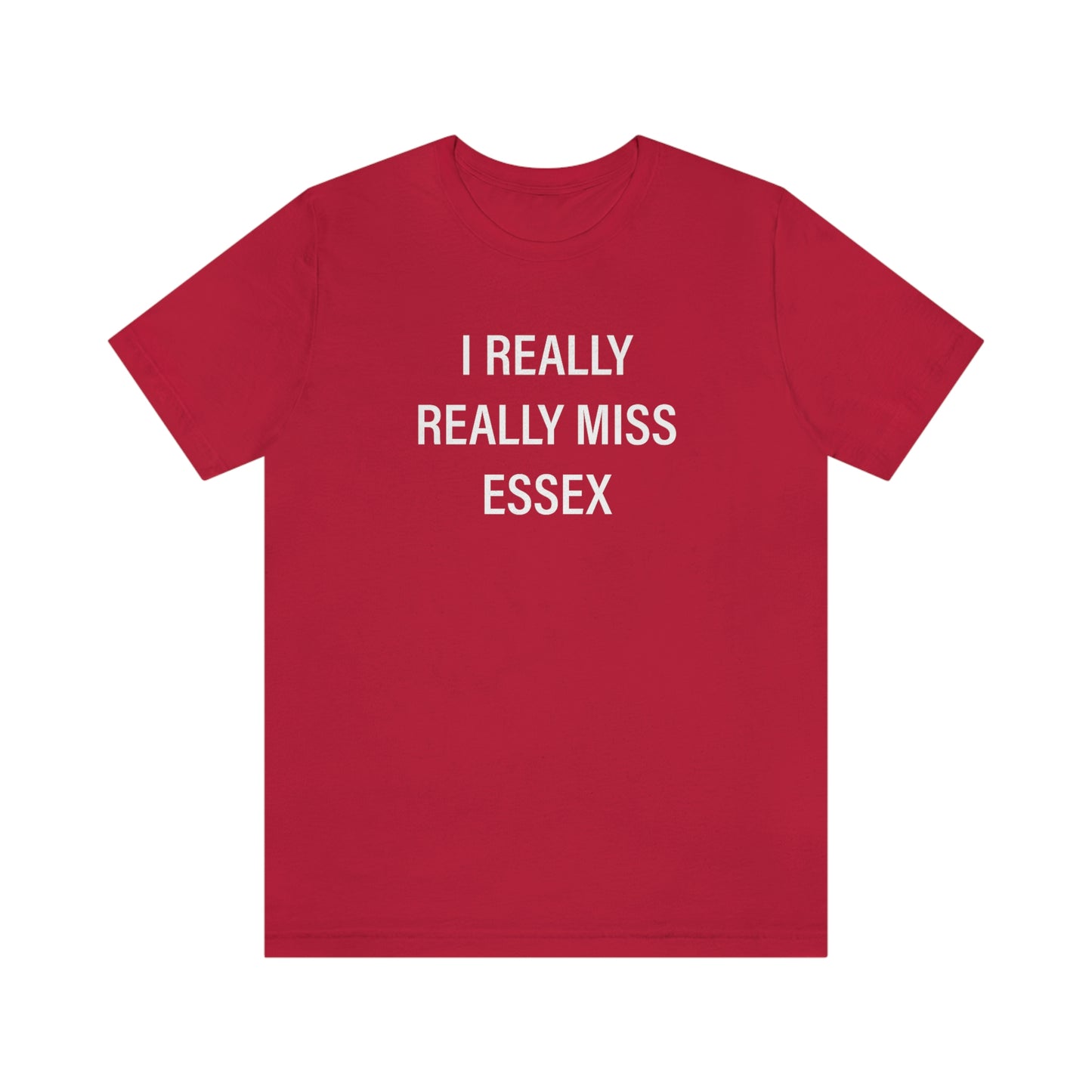 essex connecticut tee shirt, i really really miss essex 