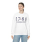 1788 Connecticut American Flag Unisex Heavy Blend™ Crewneck Sweatshirt