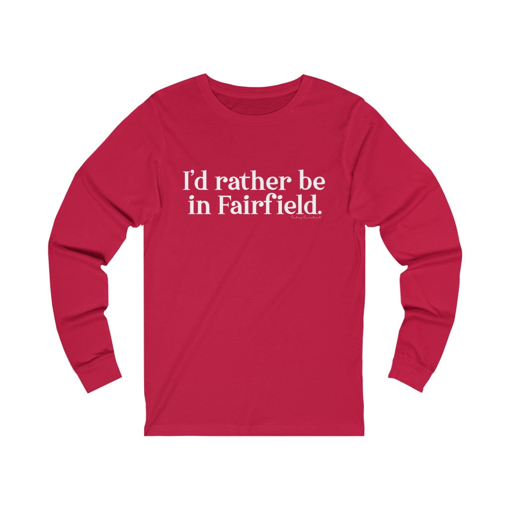 I'd rather be in Fairfield travel mug, hoodies, sweatshirts, shirts, home gifts and apparel. Unless noted proceeds go to help grow Finding Fairfield and Finding Connecticut's brand. Free shipping on all products. 