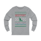 Westport Ugly Holiday Green / Red  Unisex Jersey Long Sleeve Tee