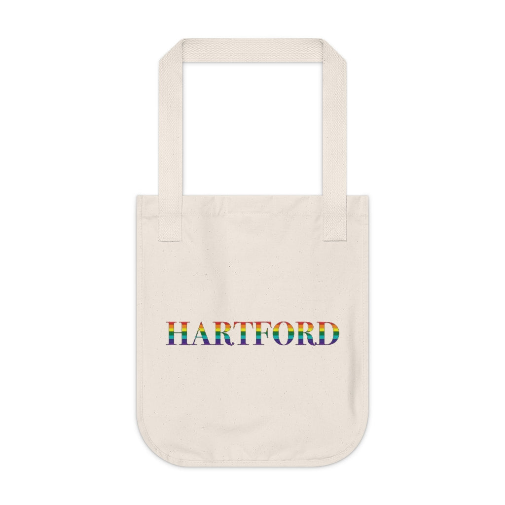 Hartford Rainbow Organic Canvas Tote Bag