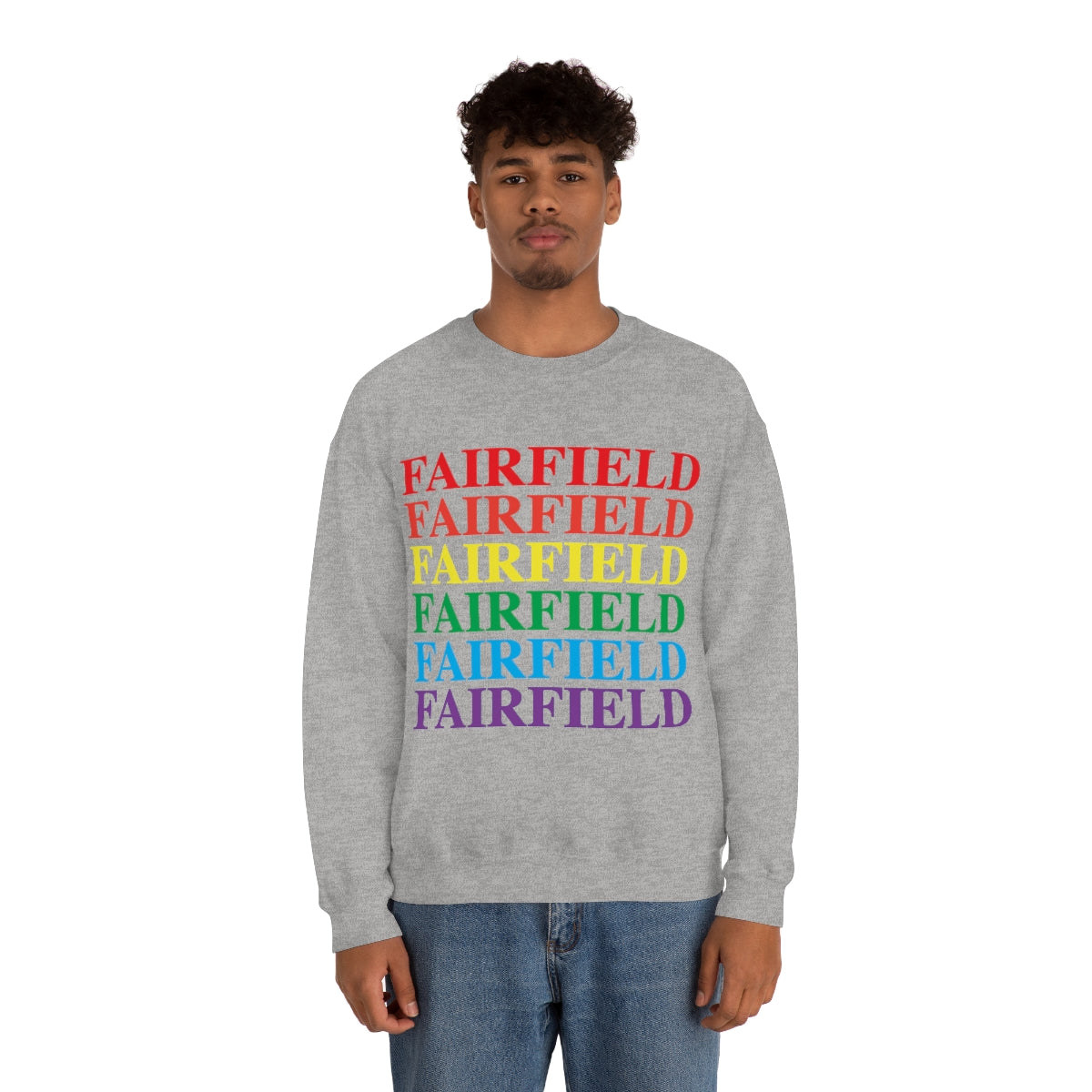 Fairfield Pride Unisex Heavy Blend™ Crewneck Sweatshirt