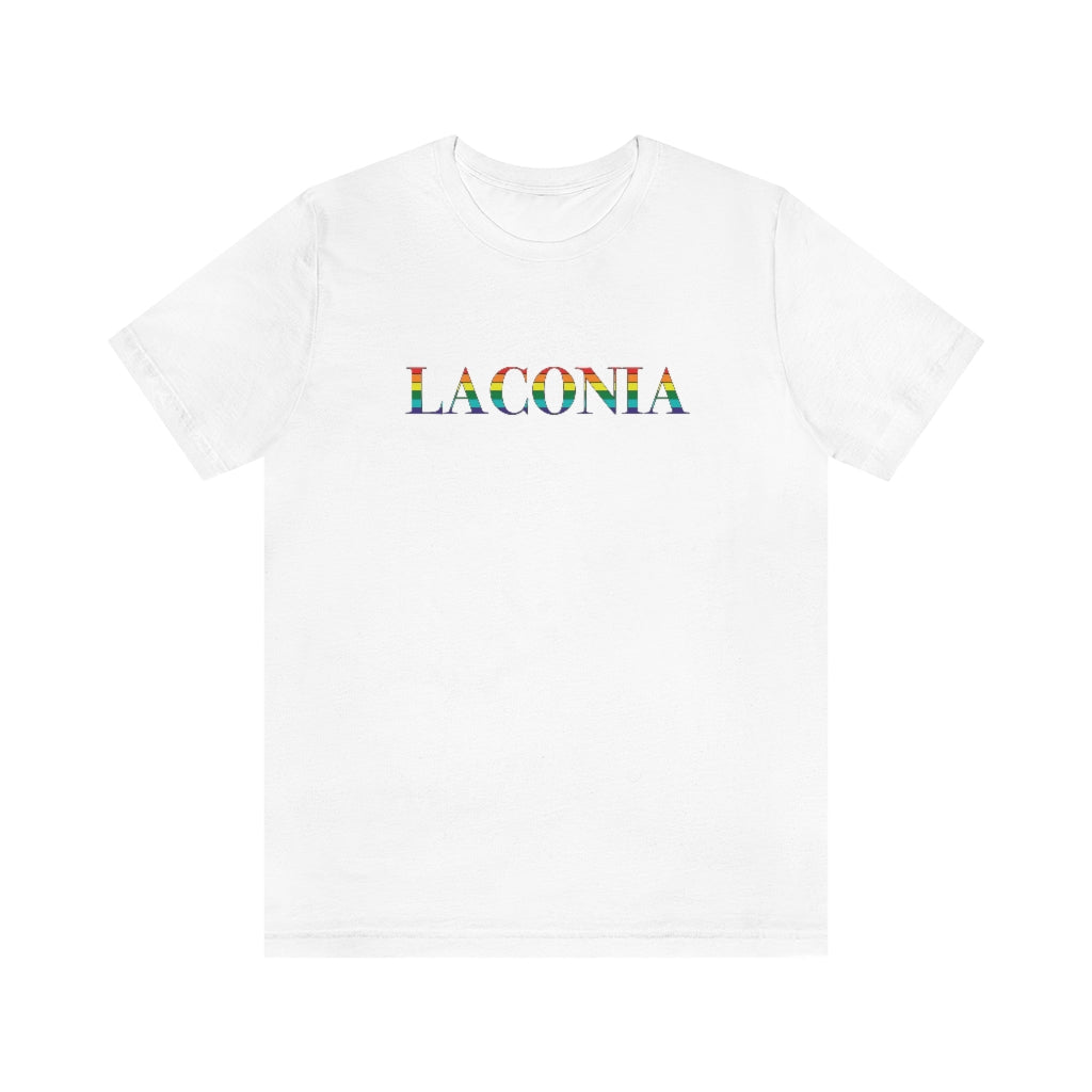 Laconia Rainbow Unisex Jersey Short Sleeve Tee