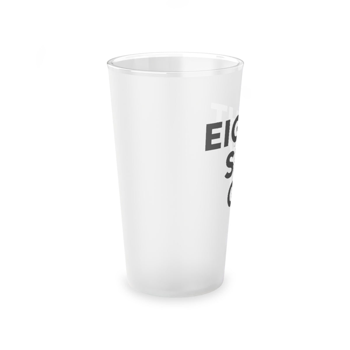 Eight Six O' Frosted Pint Glass, 16oz