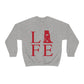 Fairfield Life (front) Unisex Heavy Blend™ Crewneck Sweatshirt