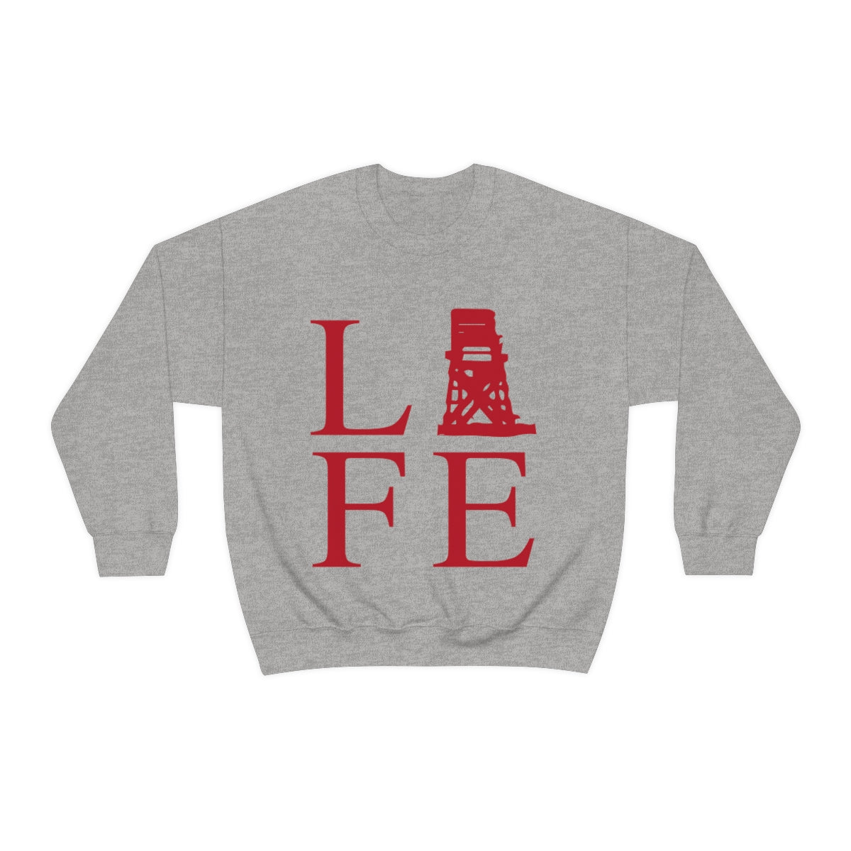 Fairfield Life (front) Unisex Heavy Blend™ Crewneck Sweatshirt