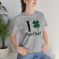 I Clover Fairfield  Unisex Jersey Short Sleeve T-Shirt