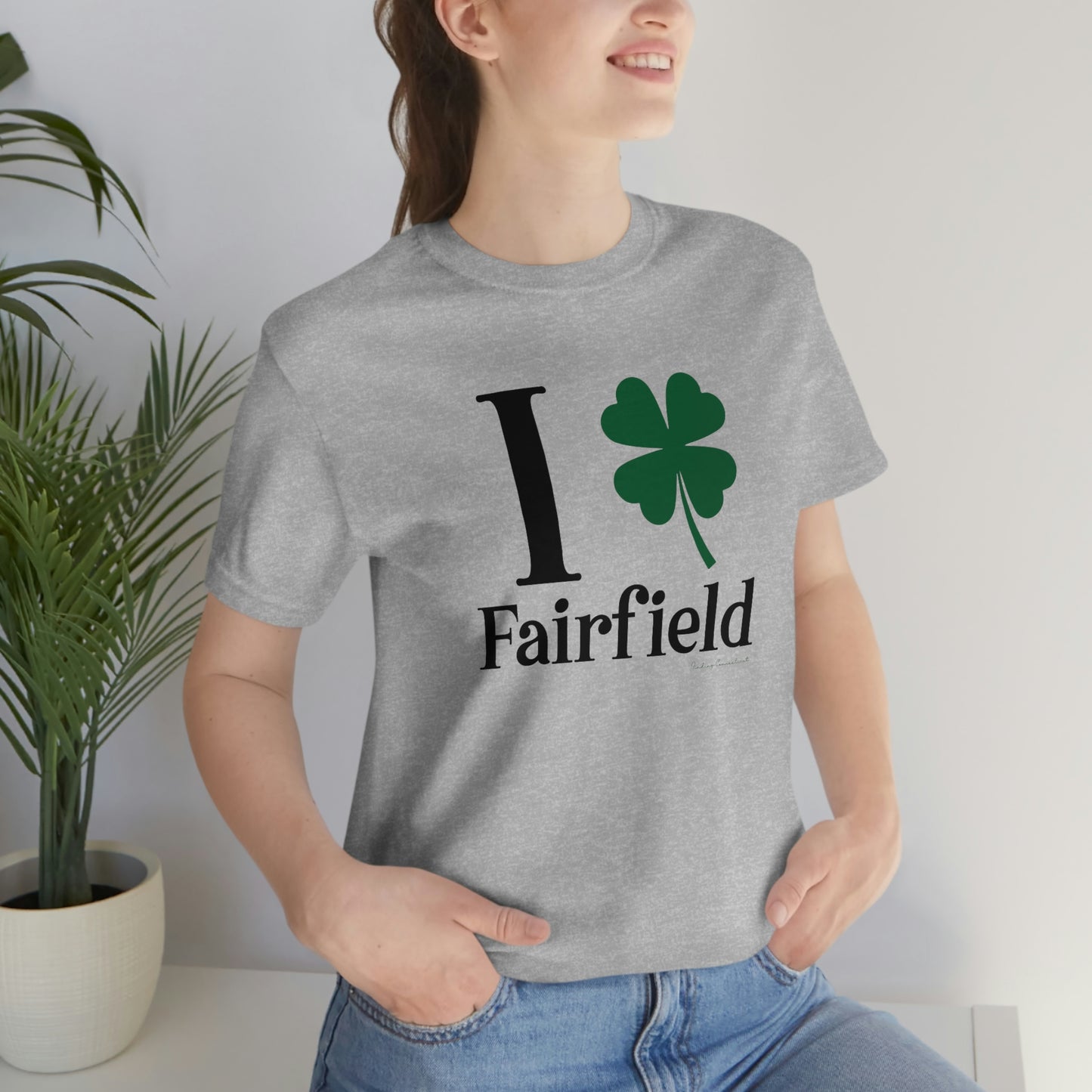 I Clover Fairfield  Unisex Jersey Short Sleeve Tee