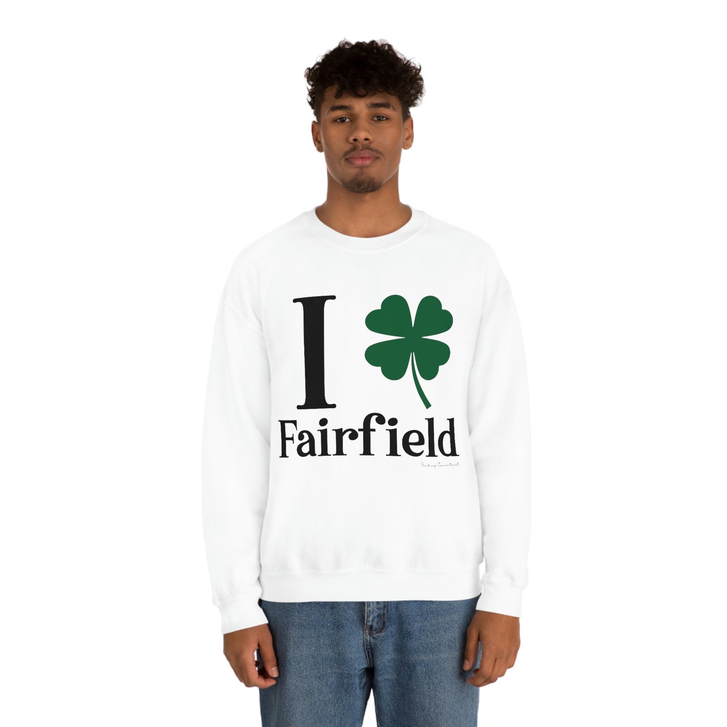 I Clover Fairfield Unisex Heavy Blend™ Crewneck Sweatshirt