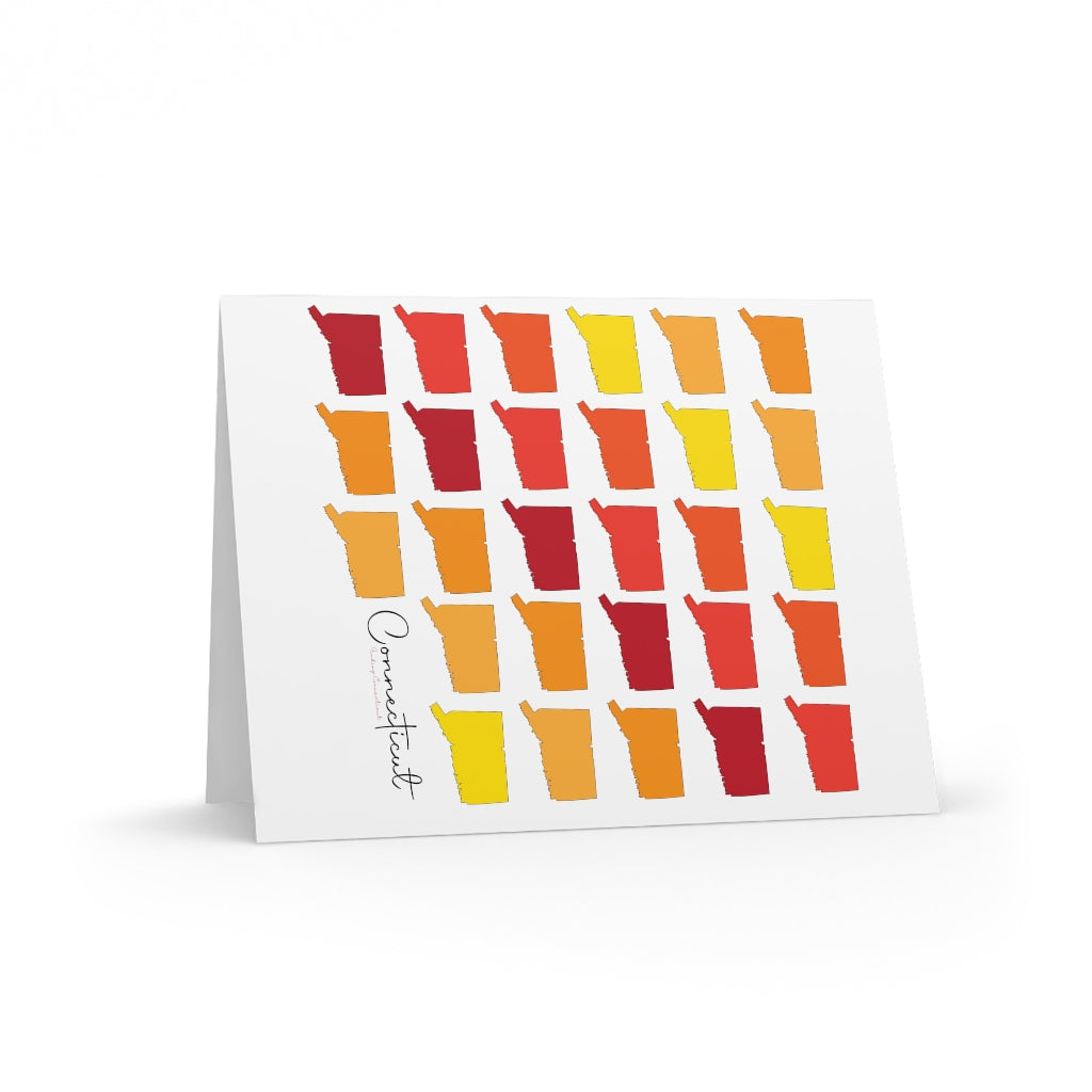 Connecticut Fall Greeting Cards (8, 16, and 24 pcs)