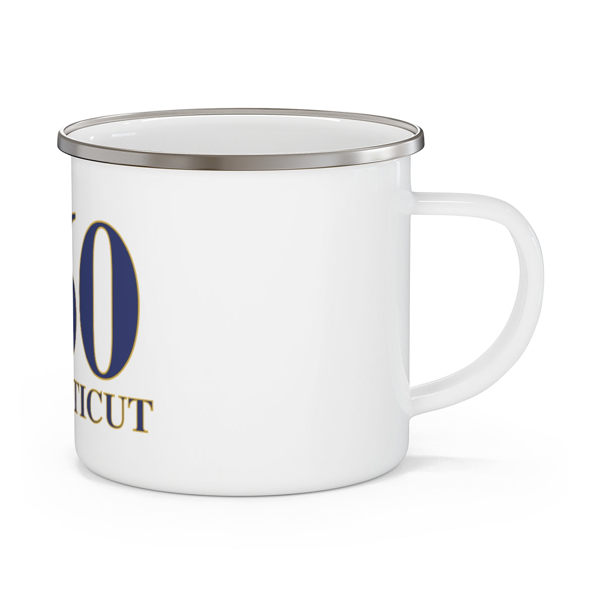 860 Connecticut Enamel Camping Mug