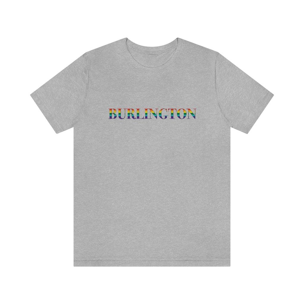 Burlington Rainbow Unisex Jersey Short Sleeve Tee