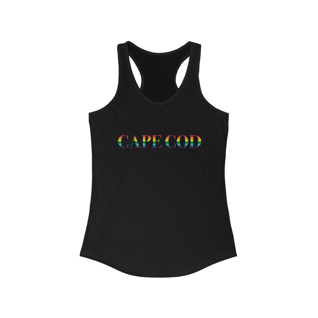 Cape Cod Rainbow Women's Ideal Racerback Tank