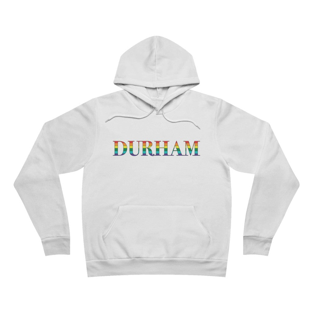 Durham Rainbow Unisex Sponge Fleece Pullover Hoodie