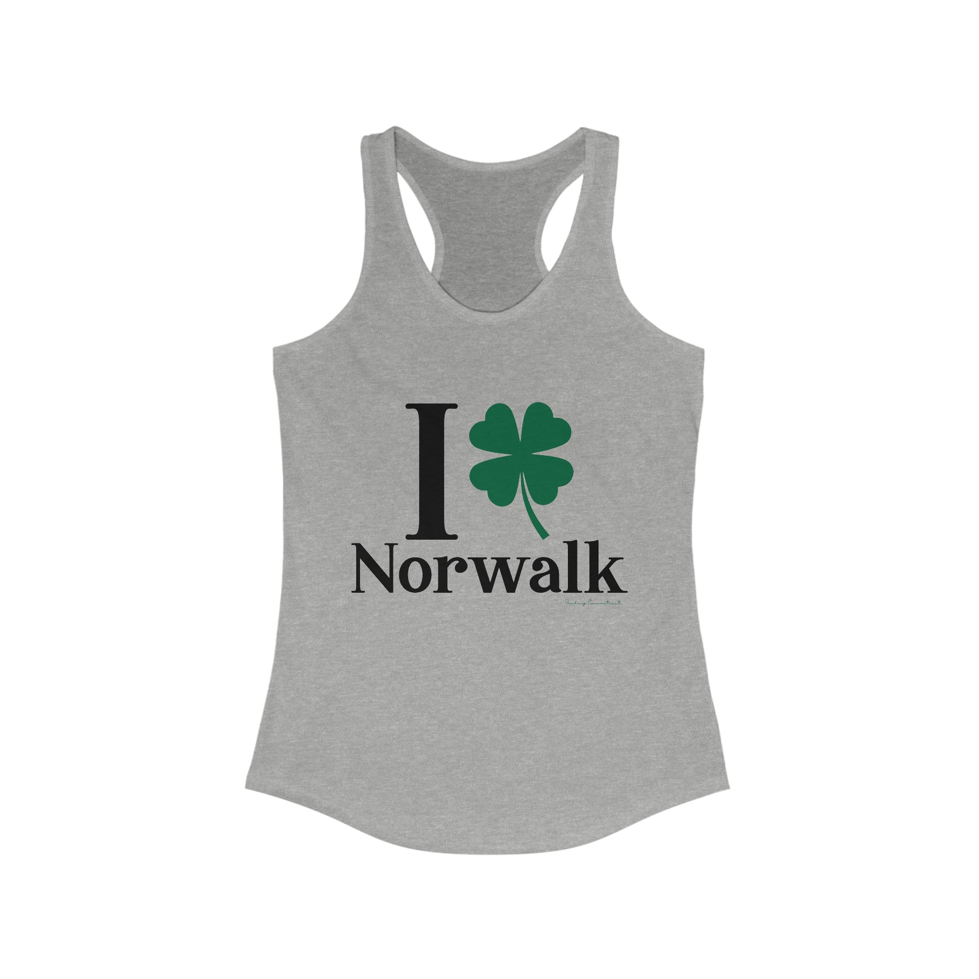 Norwalk Connecticut St. Patrick's Day shirt, I Clover Norwalk