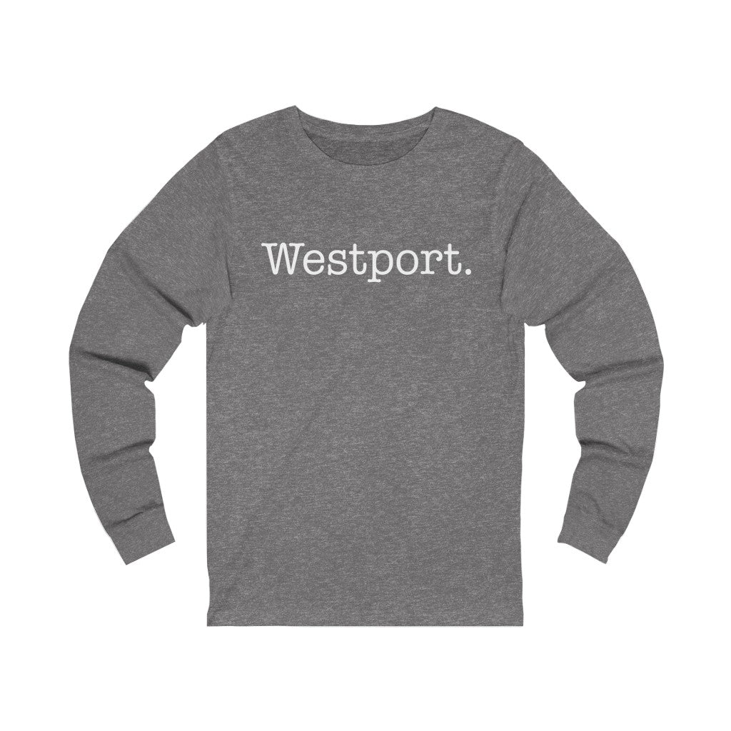 westport connecticut long sleeve tee shirt