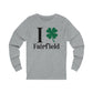 Fairfield Connecticut St. Patrick's Day shirt, I Clover Fairfield