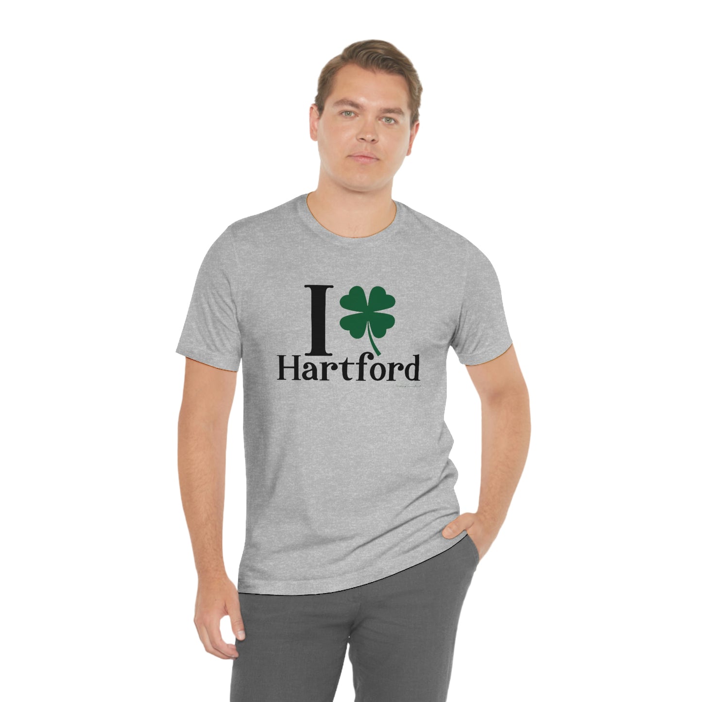 I Clover Hartford Unisex Jersey Short Sleeve Tee