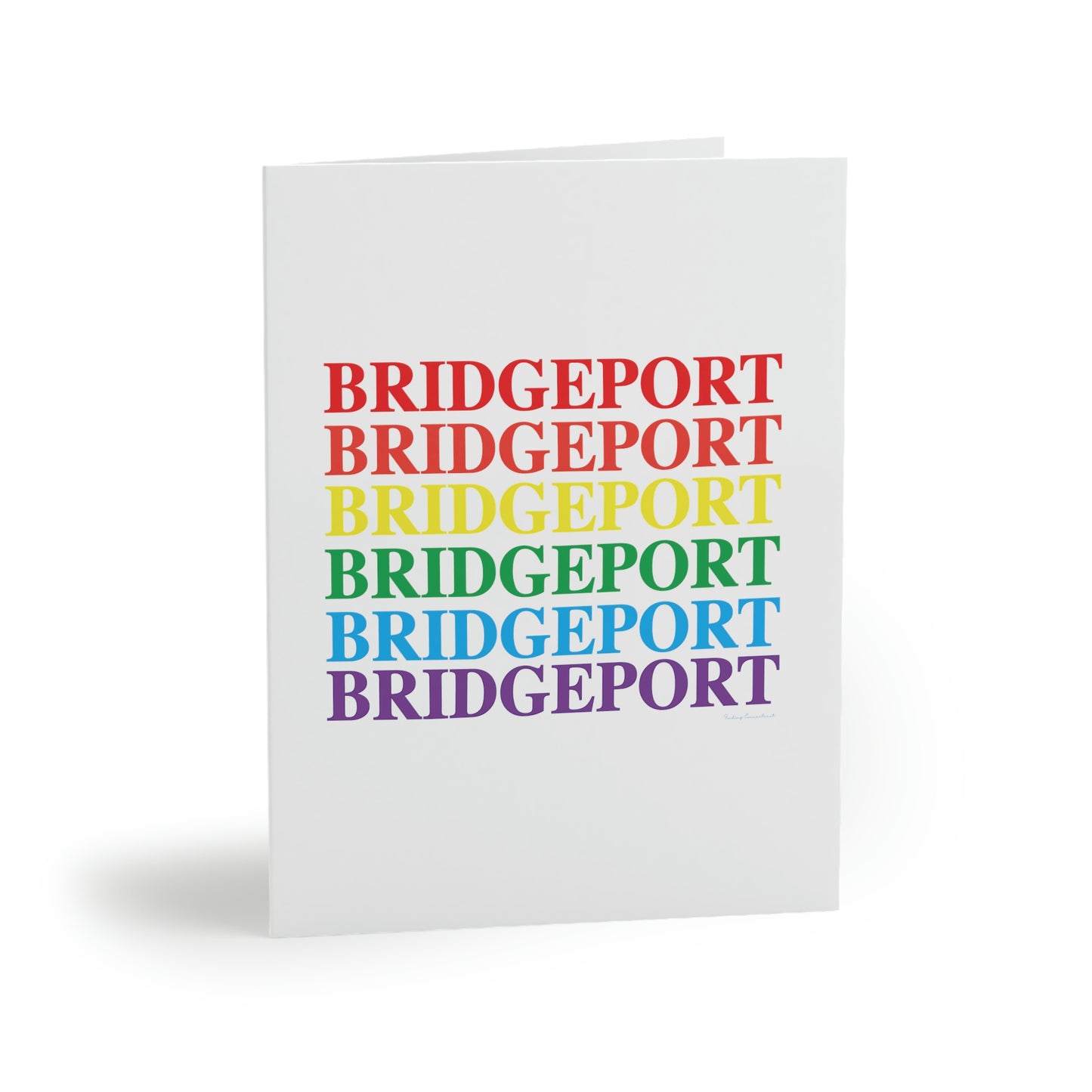 Bridgeport Pride Greeting Cards (8, 16, and 24 pcs)