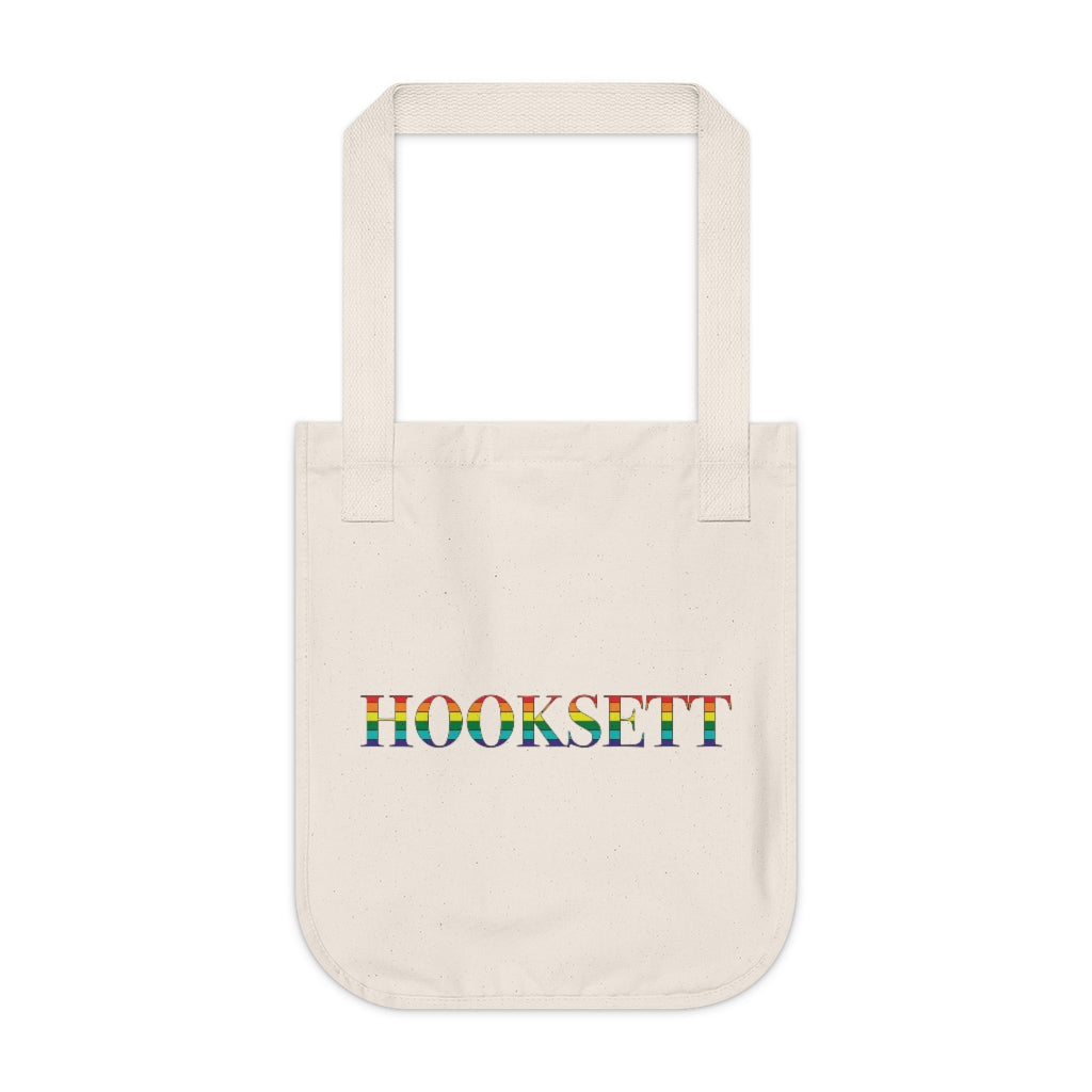 Hooksett Rainbow Organic Canvas Tote Bag