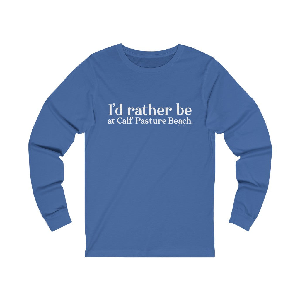 I'd rather be at Calf Pasture Beach   I’d rather be at Calf Pasture Beach.  Norwalk Connecticut tee shirts, hoodies sweatshirts, mugs and other apparel, home gifts and souvenirs. Proceeds of this collections goes to help Finding Norwalk and Finding Connecticut’s brand. Free USA shipping.