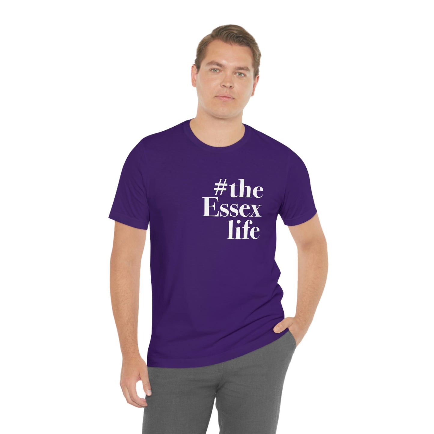 #theessexlife Unisex Jersey Short Sleeve Tee