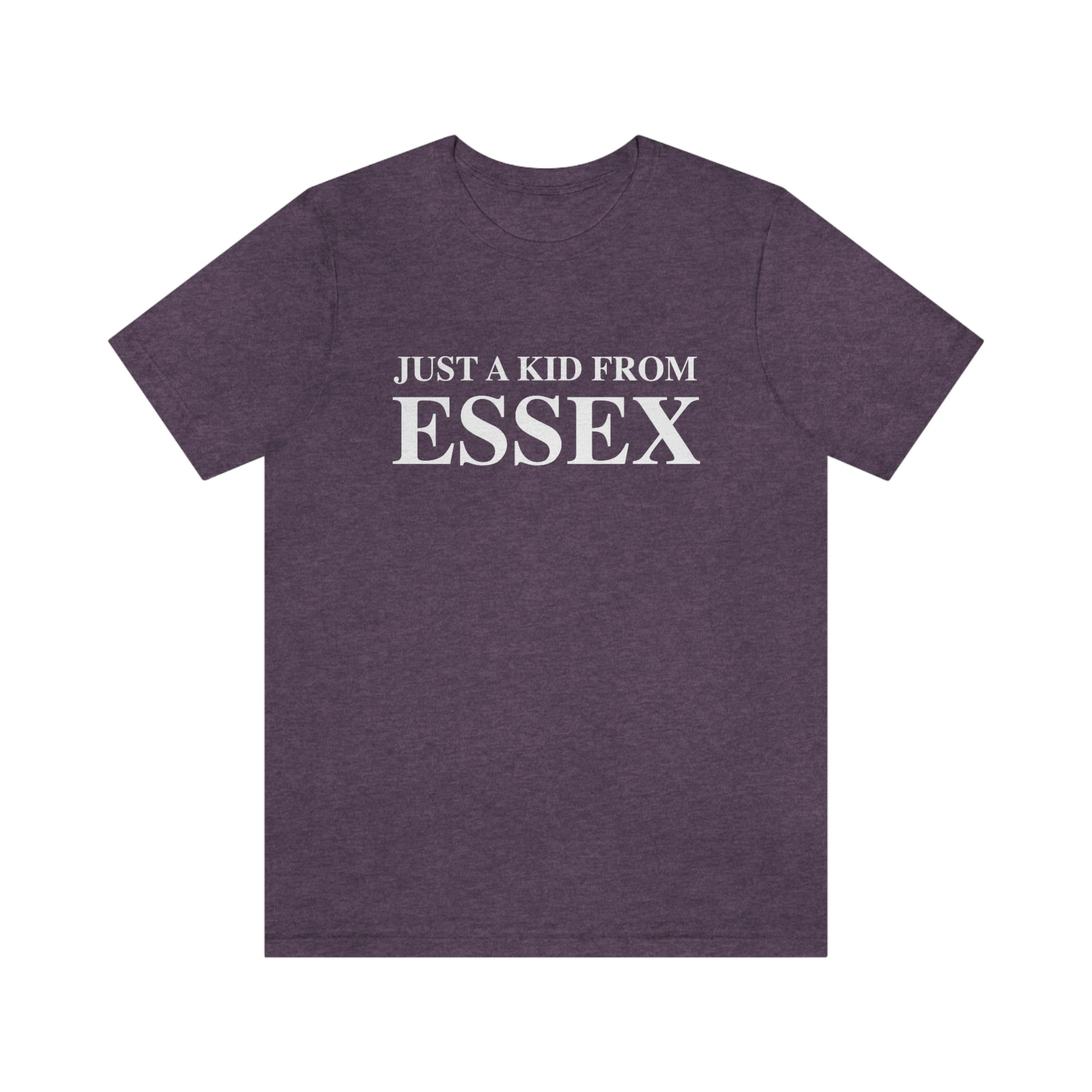 Just a kid from essex shirt, essex ct shirrts, gifts and apaprel