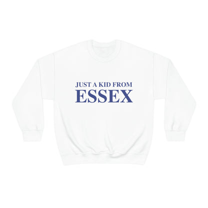 Just a kid from essex sweatshirt, essex ct shirt, home and gifts