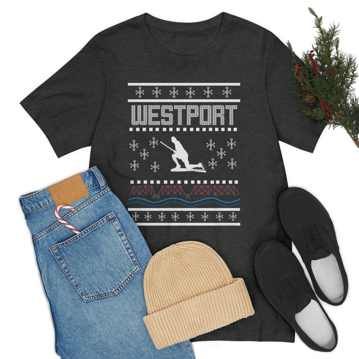 Westport Ugly Holiday Unisex Jersey Short Sleeve Tee