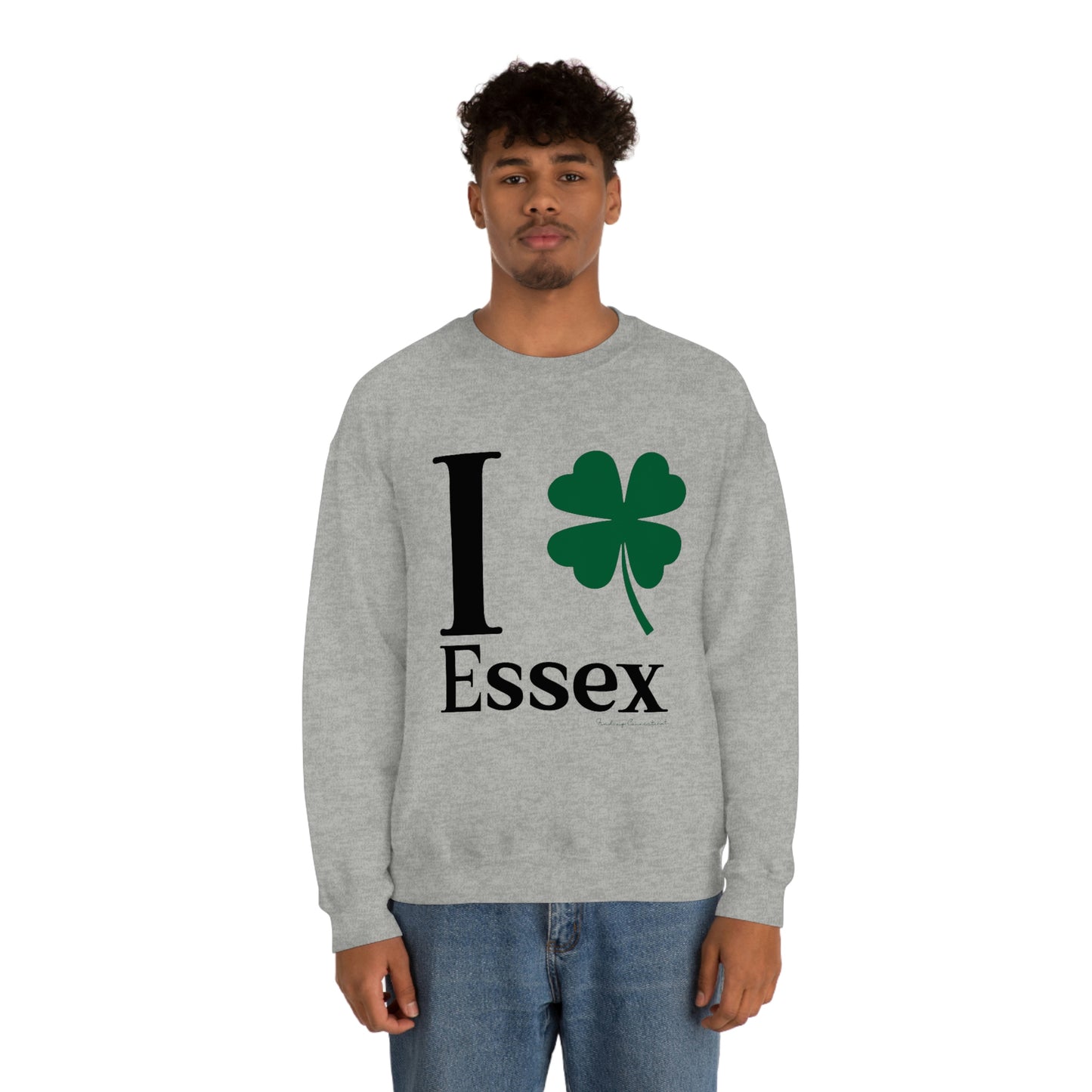 I Clover Essex Unisex Heavy Blend™ Crewneck Sweatshirt