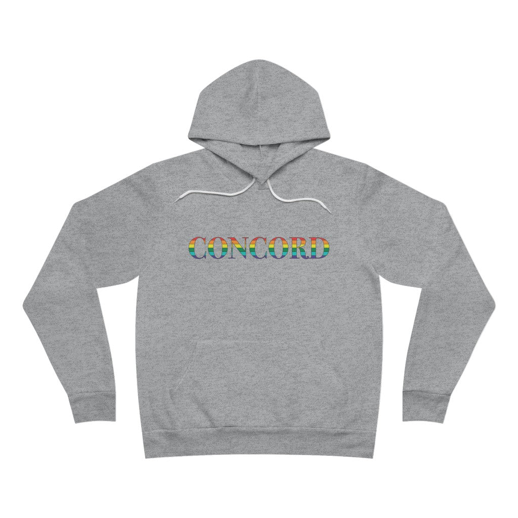 Concord Rainbow Unisex Sponge Fleece Pullover Hoodie