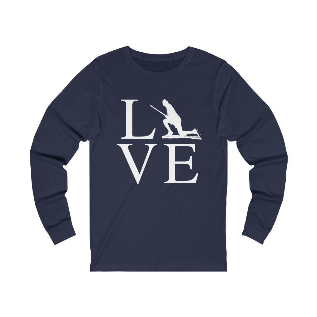 Minuteman Love (front) Unisex Jersey Long Sleeve Tee