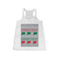 connecticut ugly holiday womens tank top 