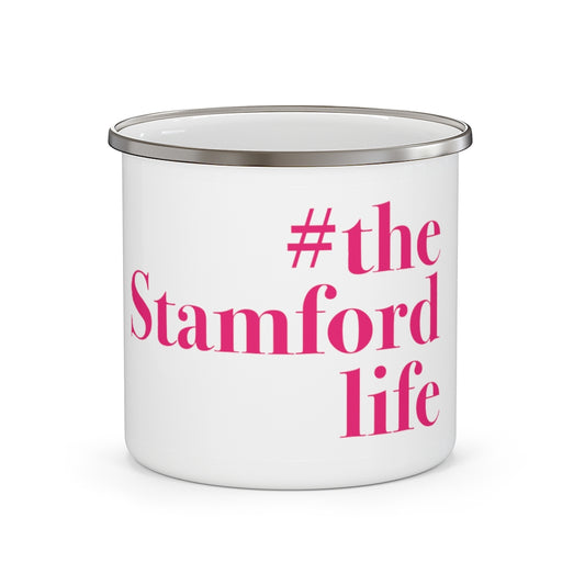 #thestamfordlife Enamel Camping Mug