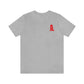 Fairfield Love (front and back) Unisex Jersey Short Sleeve Tee