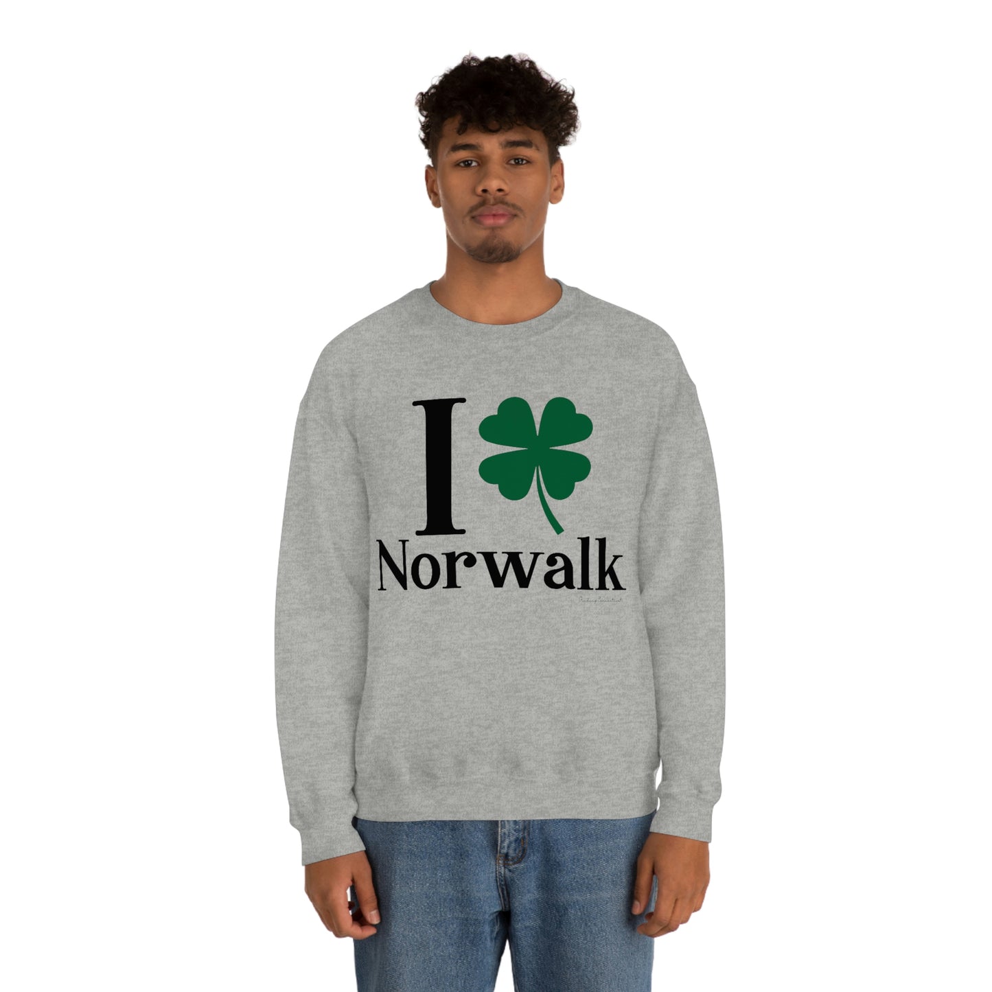 I Clover Norwalk Unisex Heavy Blend™ Crewneck Sweatshirt