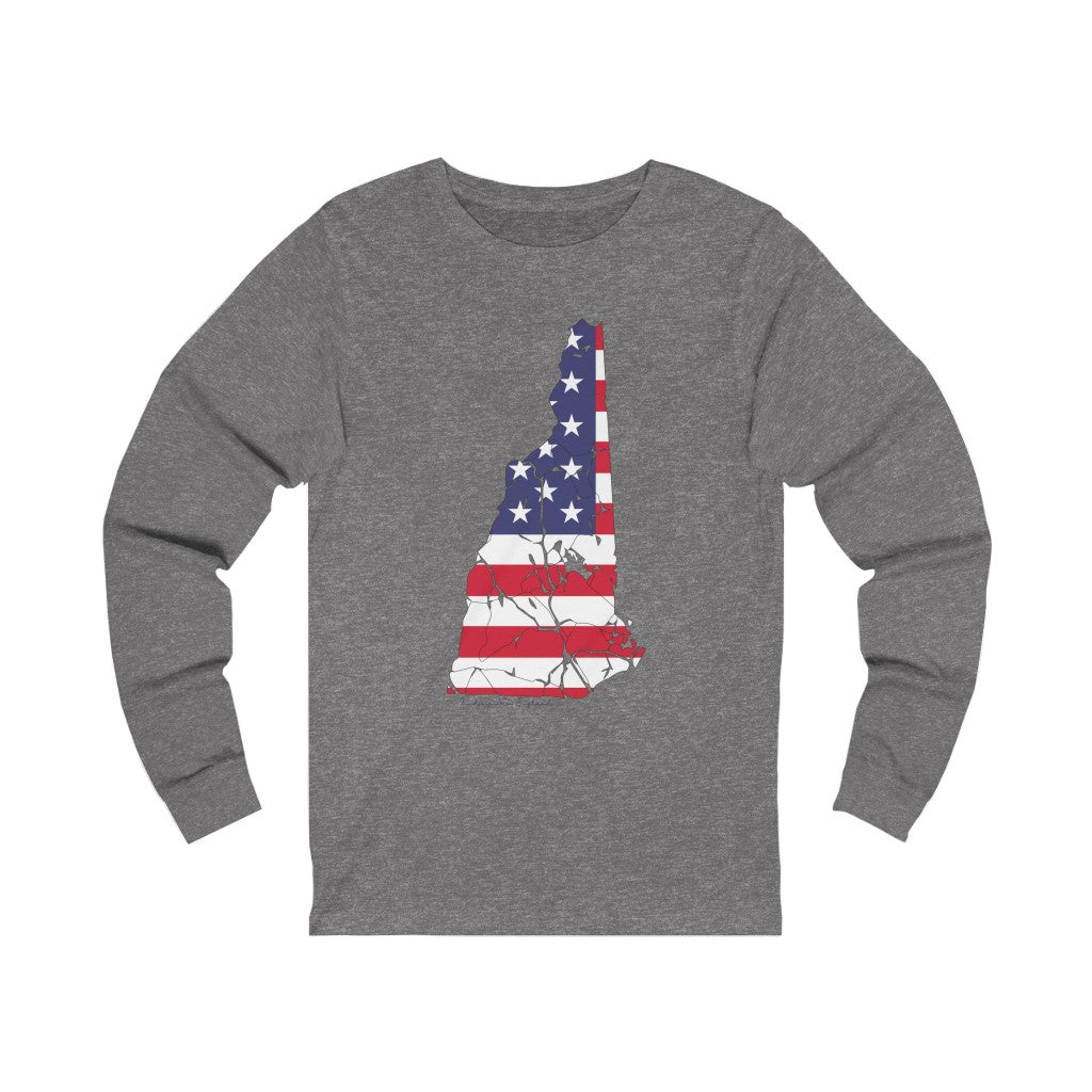 New Hampshire American flag hoodie, tee shirts, shirts, apparel, sweatshirts, mugs and gifts. Proceeds go to help build Finding Connecticut and the Finding New England Brand • New Hampshire apparel • Free USA shipping on all products. 