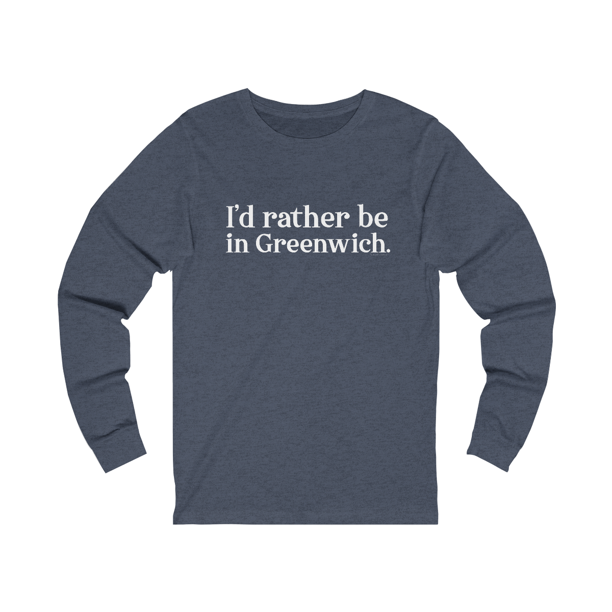 greenwich ct / connecticut unisex long sleeve tee shirt 