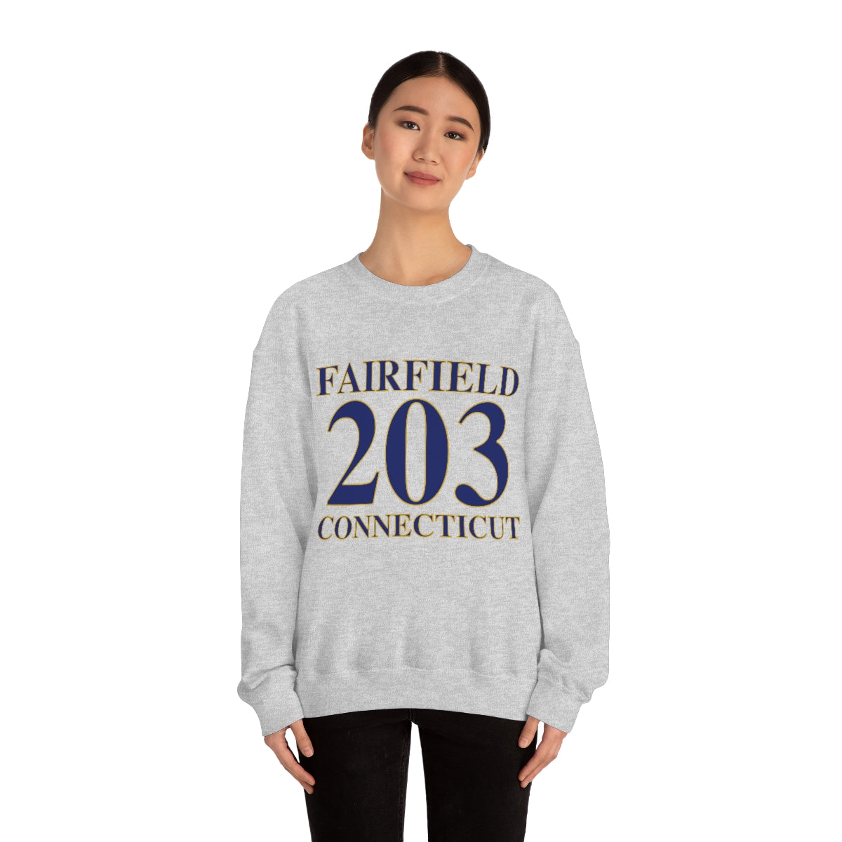 Fairfield 203 Connecticut Unisex Heavy Blend™ Crewneck Sweatshirt