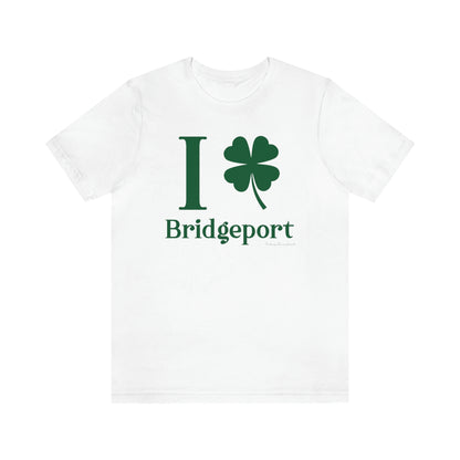 Bridgeport Connecticut St. Patrick’s Day shirt, I Clover Bridgeport 