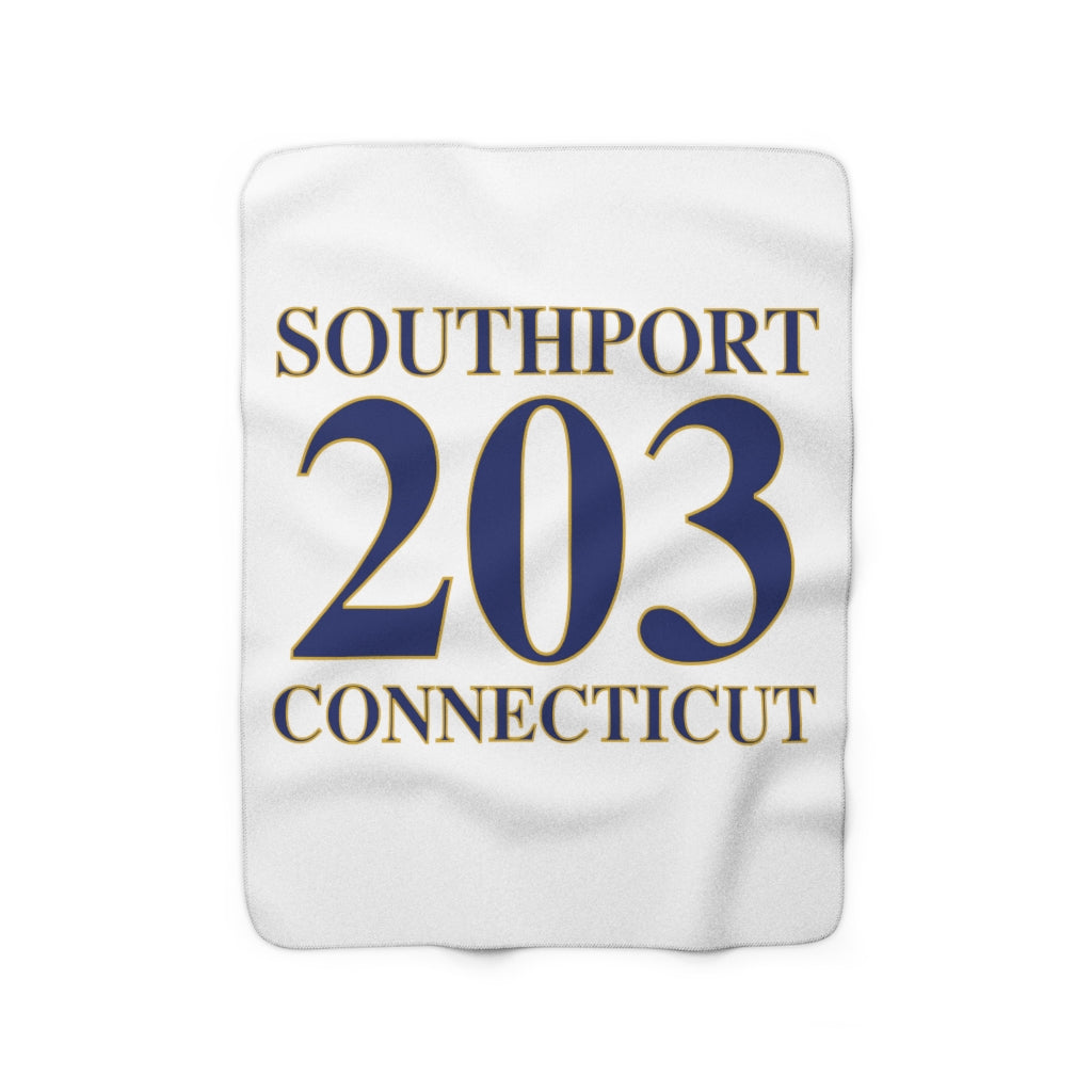 Southport 203 Connecticut  Sherpa Fleece Blanket