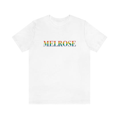 Melrose Rainbow Unisex Jersey Short Sleeve Tee