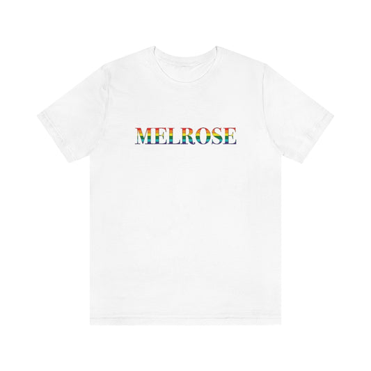 Melrose Rainbow Unisex Jersey Short Sleeve Tee